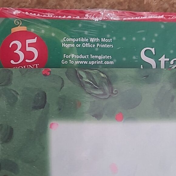 Stationary 4/$25 memory kit paper Scrapbook paper dot christmas letter paper b… - Picture 2 of 15